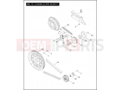 Harley-Davidson 2004 SIDECAR FLHRS/I SIDECAR  - SIDECAR FOR FLHRS/I BELTS, CHAINS & SPROCKETS
