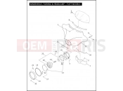 Harley-Davidson 2004 SIDECAR FLHRS/I SIDECAR  - SIDECAR FOR FLHRS/I WINDSHIELD, FAIRING & HEADLAMP - FLHT MODELS