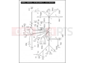 Harley-Davidson 2004 SIDECAR FLHRS/I SIDECAR  - SIDECAR FOR FLHRS/I WIRING HARNESS, INTERCONNECT - FLHT MODELS