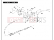 Harley-Davidson 2004 SPORTSTER SPORTSTER 1200 CUSTOM  - XL1200C CLUTCH CONTROL