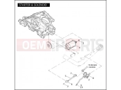 Harley-Davidson 2004 VRSC VRSCA V-ROD  - VRSCA STARTER & SOLENOID