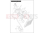 Harley-Davidson 2004 VRSC VRSCA V-ROD 98  - VRSCA 98 COOLANT HOSES / BOTTLE