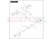 Harley-Davidson 2004 VRSC VRSCA V-ROD 98  - VRSCA 98 FOOTRESTS