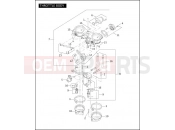 Harley-Davidson 2004 VRSC VRSCA V-ROD 98  - VRSCA 98 THROTTLE BODY