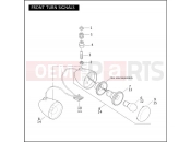 Harley-Davidson 2004 VRSC VRSCB V-ROD  - VRSCB FRONT TURN SIGNALS