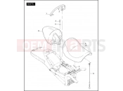 Harley-Davidson 2004 VRSC VRSCB V-ROD  - VRSCB SEATS