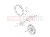 Harley-Davidson 2003 DYNA DYNA SUPER GLIDE  - FXD FRONT WHEEL - LACED