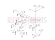 Harley-Davidson 2003 DYNA DYNA SUPER GLIDE  - FXD WIRING HARNESS - FXD, FXDL, FXDX, FXDXT (2 OF 2)