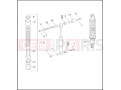 Harley-Davidson 2003 DYNA DYNA LOW RIDER  - FXDL SHOCK ABSORBERS - HYDRAULIC