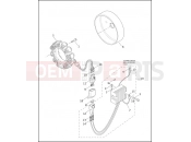 ALTERNATOR & REGULATOR - Harley-Davidson DYNA SUPER GLIDE T-SPORT - FXDXT 2003