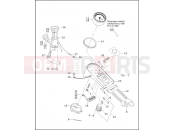 INSTRUMENTS - FXDWG - Harley-Davidson DYNA SUPER GLIDE T-SPORT - FXDXT 2003
