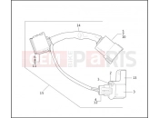 Harley-Davidson 2003 SIDECAR FLHRCI SIDECAR  - SIDECAR FOR FLHRCI HARNESS, BANK ANGLE SENSOR