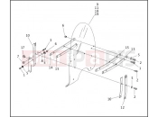 Harley-Davidson 2003 SIDECAR FLHRCI SIDECAR  - SIDECAR FOR FLHRCI WINDSHIELD - FLHR MODELS