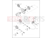 Harley-Davidson 2003 VRSC VRSCA V-ROD 98  - VRSCA 98 ALTERNATOR & REGULATOR
