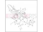 Harley-Davidson 2003 VRSC VRSCA V-ROD 98  - VRSCA 98 FRAME & JIFFY STAND