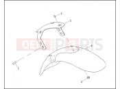 Harley-Davidson 2003 VRSC VRSCA V-ROD 98  - VRSCA 98 FRONT FENDER