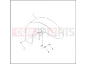 FRONT FENDER - Harley-Davidson CVO ROAD KING - FLHRSEI 2002