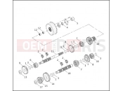 Harley-Davidson 2002 DYNA DYNA SUPER GLIDE SPORT  - FXDX TRANSMISSION GEARS