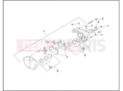 Harley-Davidson 2002 POLICE DYNA DEFENDER  - FXDP FRONT BRAKE CALIPER