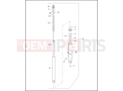 Harley-Davidson 2002 SIDECAR FLHR/I SIDECAR  - SIDECAR FOR FLHR/I FRONT FORK - LEFT (FAIRING)