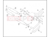 Harley-Davidson 2002 SOFTAIL FAT BOY  - FLSTFI EXHAUST SYSTEM - FXST/I, FLSTC/I, FXSTS/I & FXSTB/I