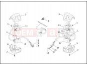 Harley-Davidson 2002 SOFTAIL FAT BOY  - FLSTFI HANDLEBAR SWITCHES