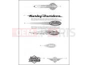 Harley-Davidson 2002 SOFTAIL SOFTAIL DEUCE  - FXSTDI FUEL TANK TRIM