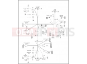 Harley-Davidson 2002 TOURING ROAD GLIDE  - FLTRI WIRING HARNESS, INTERCONNECT - FLHT & FLTR