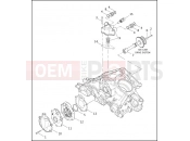 Harley-Davidson 2002 VRSC VRSCA V-ROD 98  - VRSCA 98 WATER PUMP & THERMOSTAT