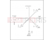 Harley-Davidson 2002 VRSC VRSCA V-ROD 98  - VRSCA 98 WIRING HARNESS, ENGINE