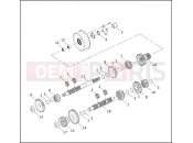 Harley-Davidson 2001 POLICE DYNA DEFENDER  - FXDP TRANSMISSION GEARS