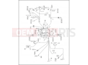 Harley-Davidson 2001 SOFTAIL SOFTAIL DEUCE  - FXSTD WIRING HARNESS, MAIN - CARBURETED (1 OF 2)