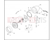 Harley-Davidson 2000 CVO/CUSTOM CVO DYNA SUPER GLIDE  - FXR4 HEADLAMP