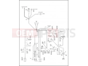 Harley-Davidson 2000 DYNA DYNA SUPER GLIDE  - FXD WIRING HARNESS - FXD, FXDSC, FXDL, FXDX (2 OF 2)