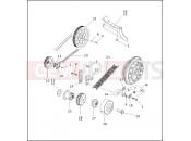 Harley-Davidson 2000 SIDECAR FLHT/I SIDECAR  - SIDECAR FOR FLHT/I BELTS, CHAINS & SPROCKETS (1 OF 2)