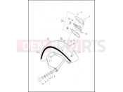 Harley-Davidson 2000 SOFTAIL SOFTAIL DEUCE  - FXSTD FRONT FENDER - FLSTS