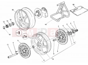 DUCATI 2000 Superbike 996 SPS WHEELS » FRONT WHEEL