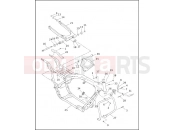 Harley-Davidson 1999 SIDECAR FLHRCI SIDECAR  - SIDECAR FOR FLHRCI FRAME, REAR FORK & JIFFY STAND