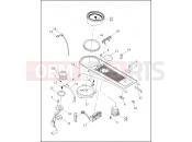 Harley-Davidson 1999 SIDECAR FLHRCI SIDECAR  - SIDECAR FOR FLHRCI FUEL TANK INSTRUMENTS - FLHR