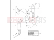 Harley-Davidson 1999 SIDECAR FLHRCI SIDECAR  - SIDECAR FOR FLHRCI REAR SHOCK ABSORBERS & AIR SUSPENSION SYSTEM