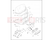 Harley-Davidson 1999 SIDECAR FLHRCI SIDECAR  - SIDECAR FOR FLHRCI WINDSHIELD, FAIRING & HEADLAMPS - FLTR