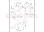Harley-Davidson 1999 SIDECAR FLHRCI SIDECAR  - SIDECAR FOR FLHRCI WIRING HARNESS, INTERCONNECT - FLHT & FLTR