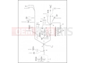 Harley-Davidson 1999 SIDECAR FLHRCI SIDECAR  - SIDECAR FOR FLHRCI WIRING HARNESS, MAIN (1 OF 2)
