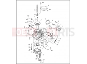 CARBURETOR (2 OF 2) - Harley-Davidson FLHTCUI SIDECAR - SIDECAR FOR FLHTCUI 1999