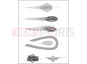 Harley-Davidson 1999 SOFTAIL SOFTAIL STANDARD  - FXST FUEL TANK TRIM