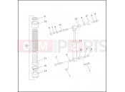 Harley-Davidson 1998 DYNA DYNA SUPER GLIDE  - FXD SHOCK ABSORBERS - HYDRAULIC