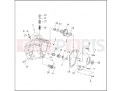 Harley-Davidson 1998 SOFTAIL HERITAGE SPRINGER  - FLSTS CRANKCASE - GEAR SIDE