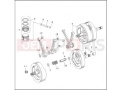Harley-Davidson 1998 TOURING ROAD KING CLASSIC  - FLHRCI PISTONS, CONNECTING RODS & FLYWHEELS