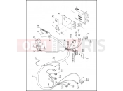 Harley-Davidson 1998 TOURING ROAD KING CLASSIC  - FLHRCI WIRING HARNESS & CONTROL MODULE - FUEL INJECTED MODELS
