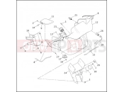 Harley-Davidson 1998 TOURING ELECTRA GLIDE STANDARD  - FLHT INNER FAIRING - FLTR MODELS